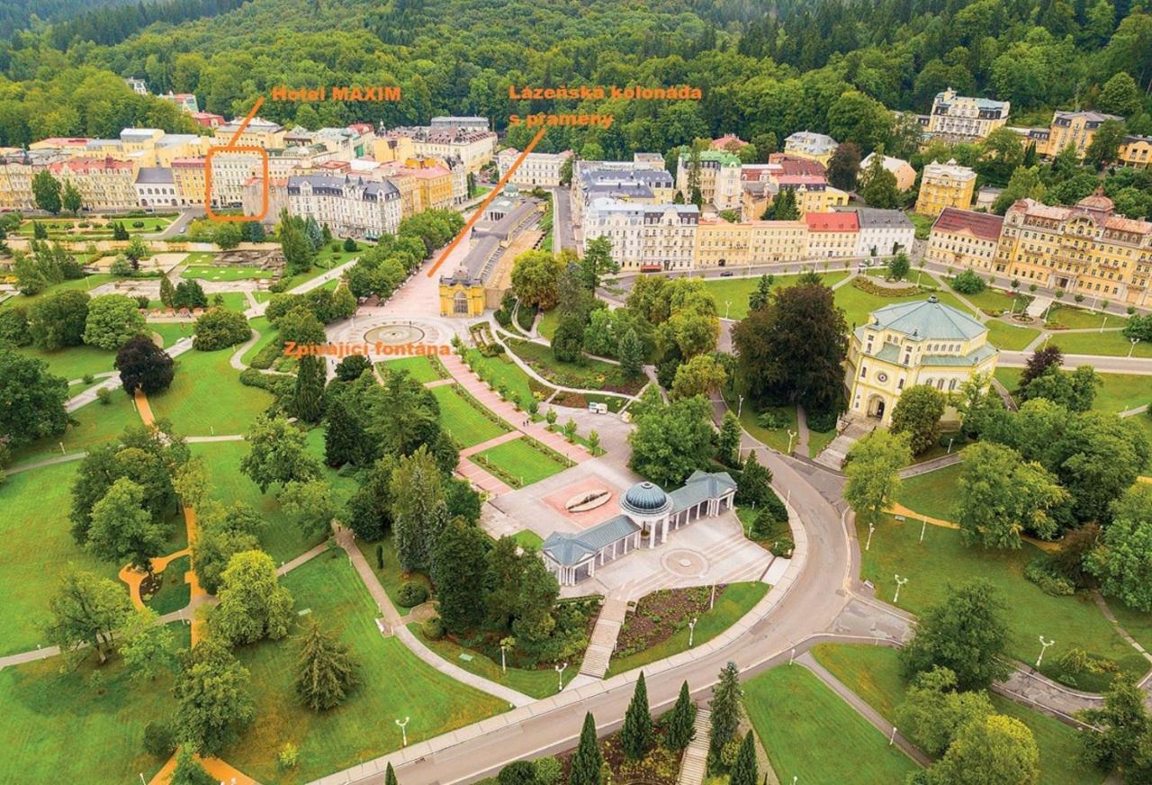Hotel Maxim Марианске-Лазне Экстерьер фото
